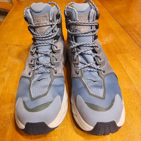 Hoka Anacapa Mid GTX Womens, Size 8B Gore-Tex, Blue, Form Insoles - Picture 3 of 16